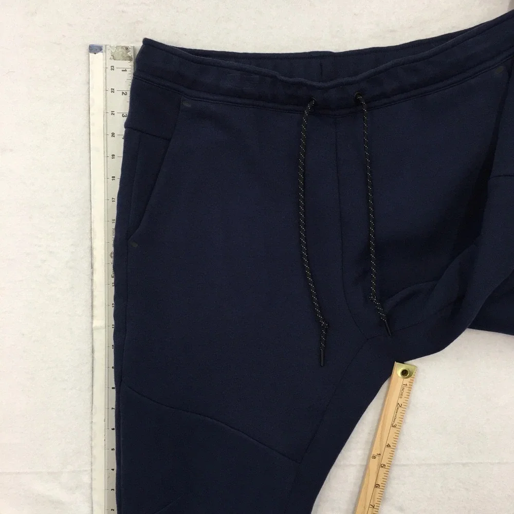 Nike Tech Fleece Mens Joggers Navy Sportswear Tapered Sweatpants Large HV0959